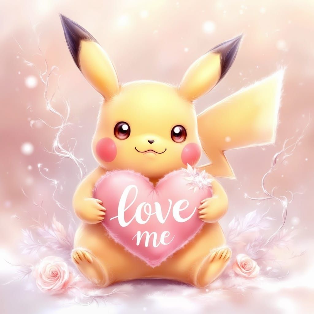 Pikachu 'Love Me'