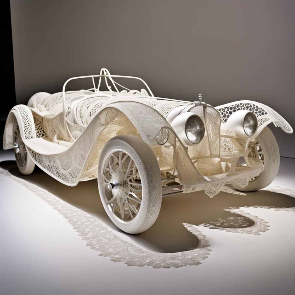 Lace Sports Car: An Unexpected Creation