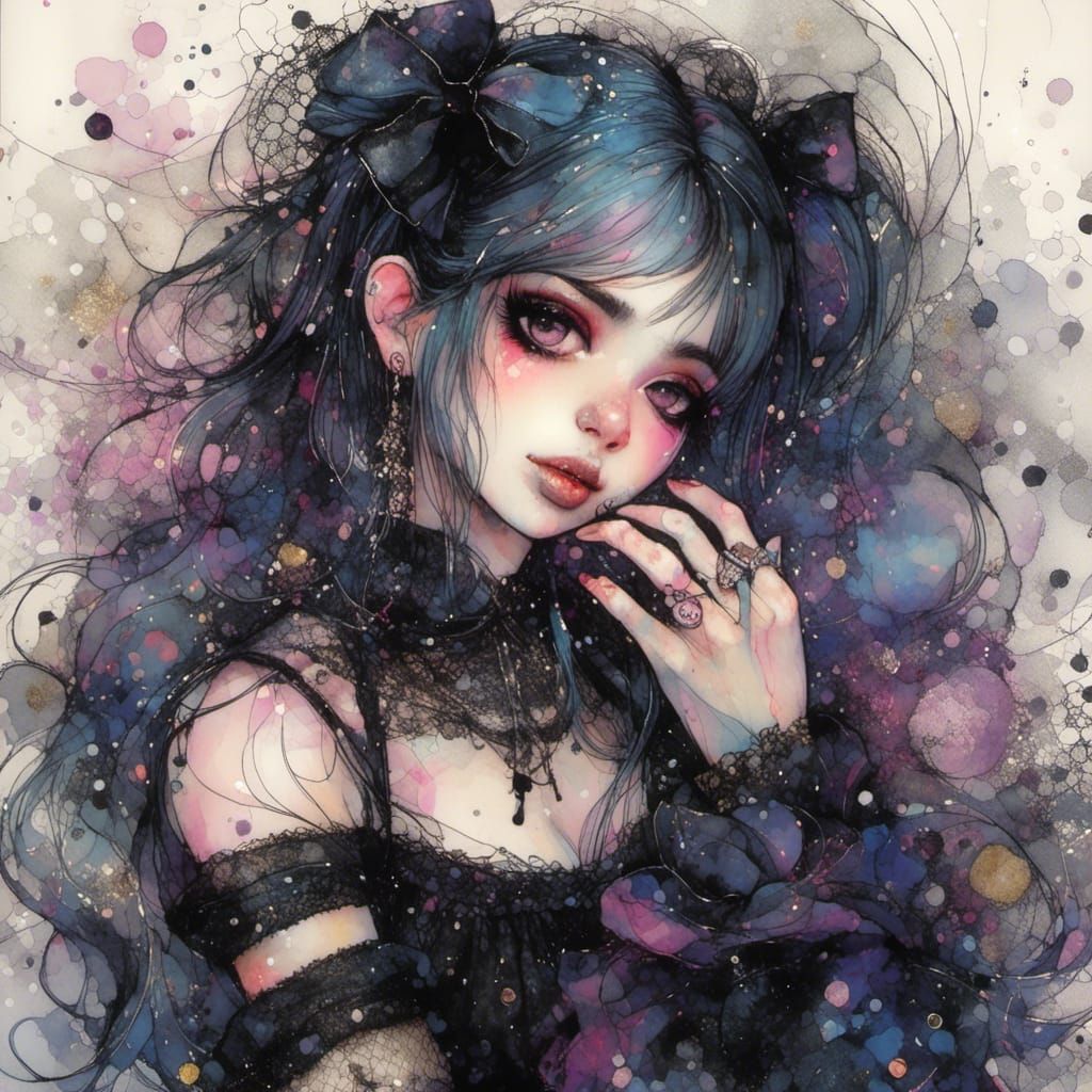 pretty little glitter sniffer