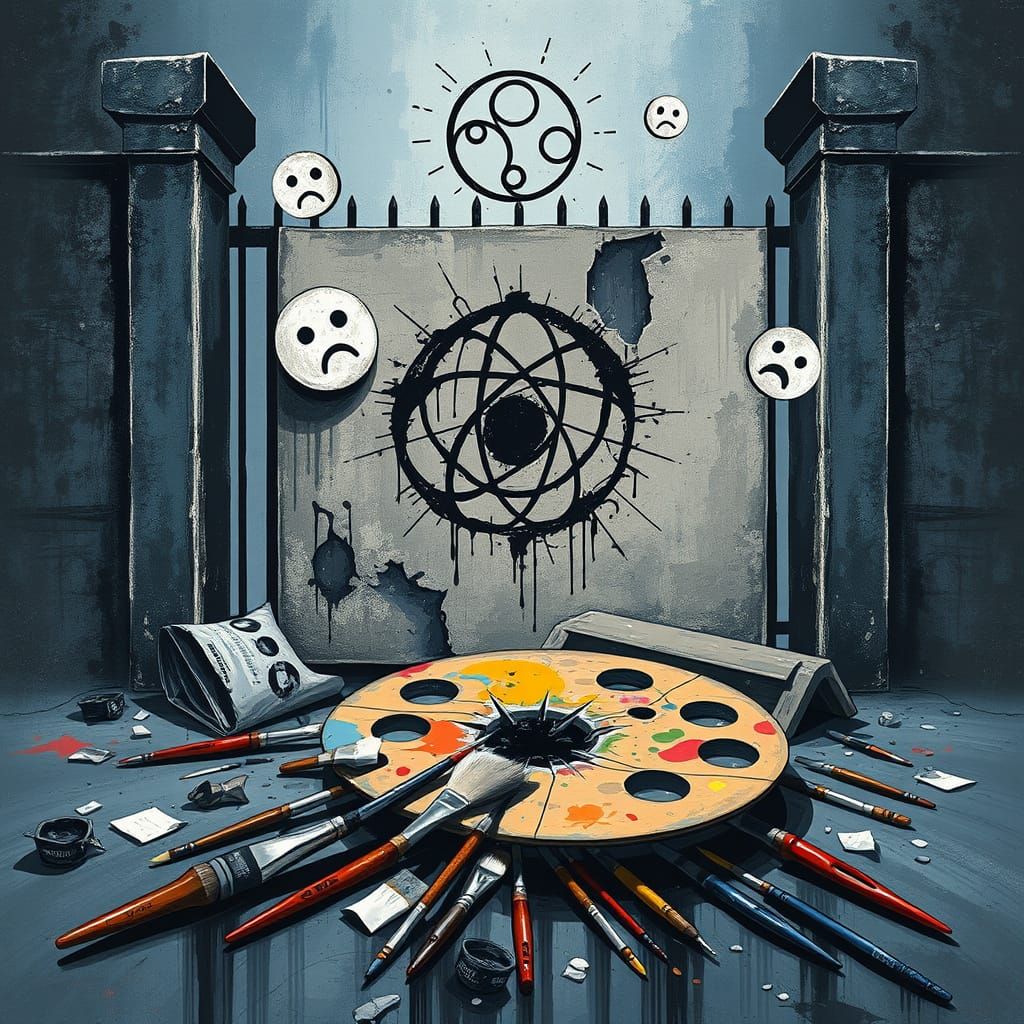 Sorrow and Protest: A Broken Artist's Lament