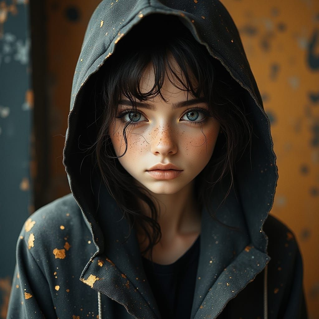 Dakota Kai Portrait in Moody Cinematic Style