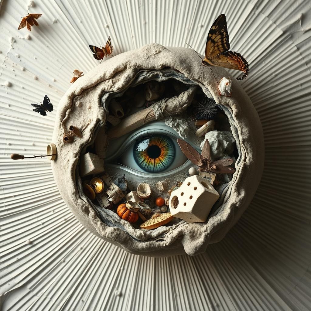 Dreamlike Wildlife Photo in Surrealist Style