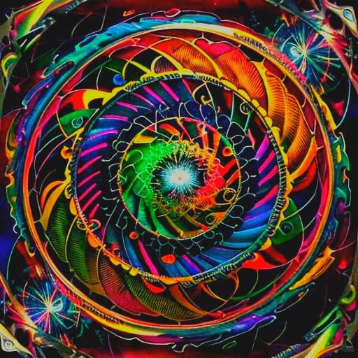 Prismatic Supernova Fireworks in Dada Style