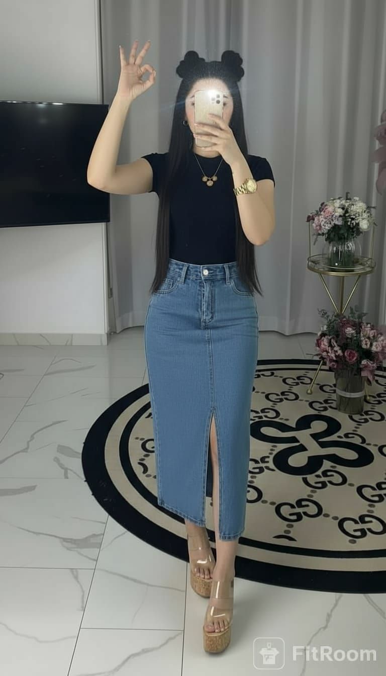 Elegant Double Top Knot Hairstyle