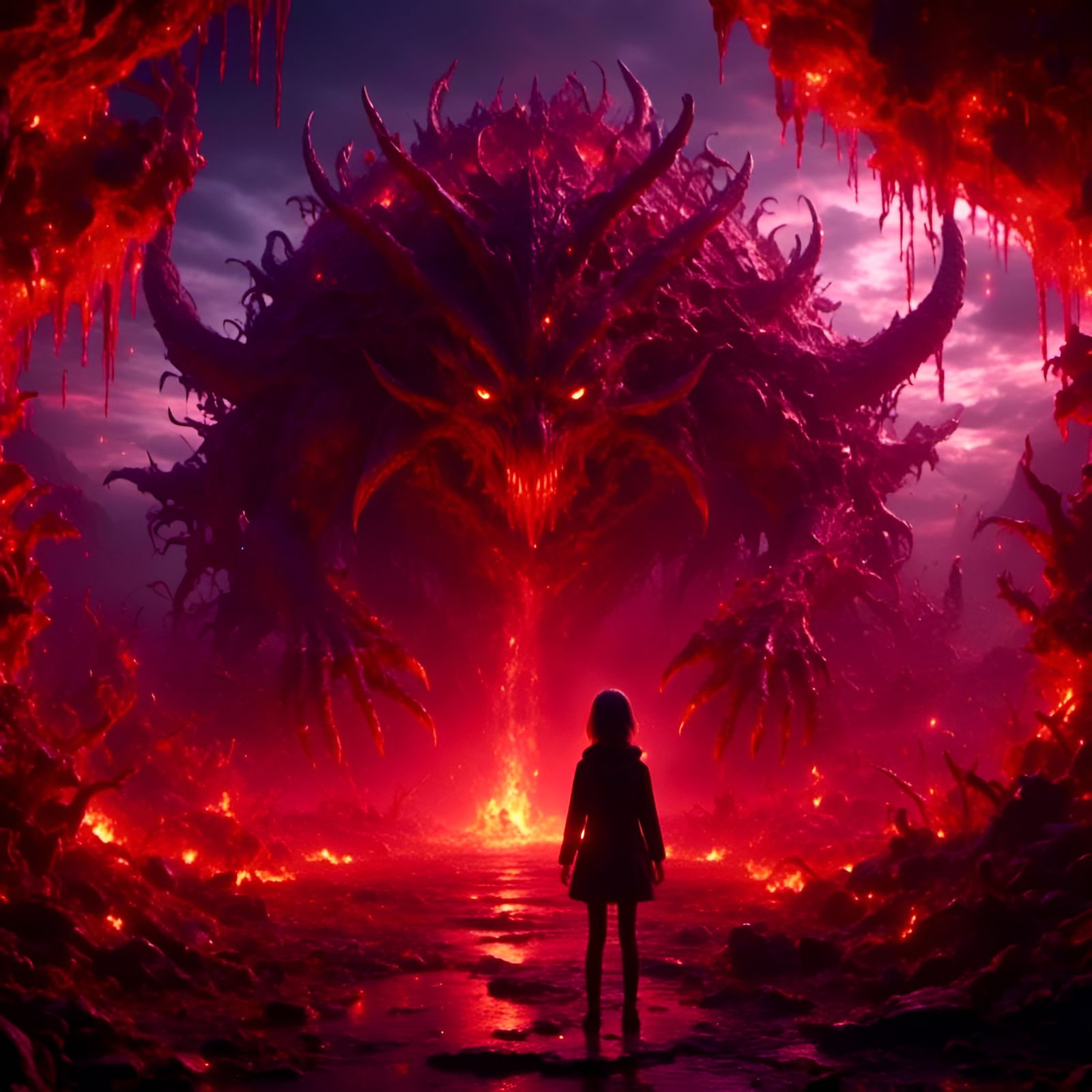 Animated Entrance to Hell: Kyoot Style