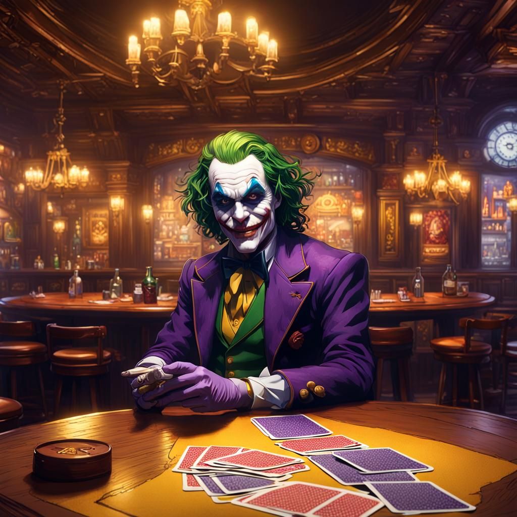 Anime Joker Card Game: Dark Fantasy Art