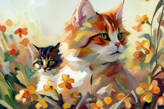 AI-Generated Image of a Cat
