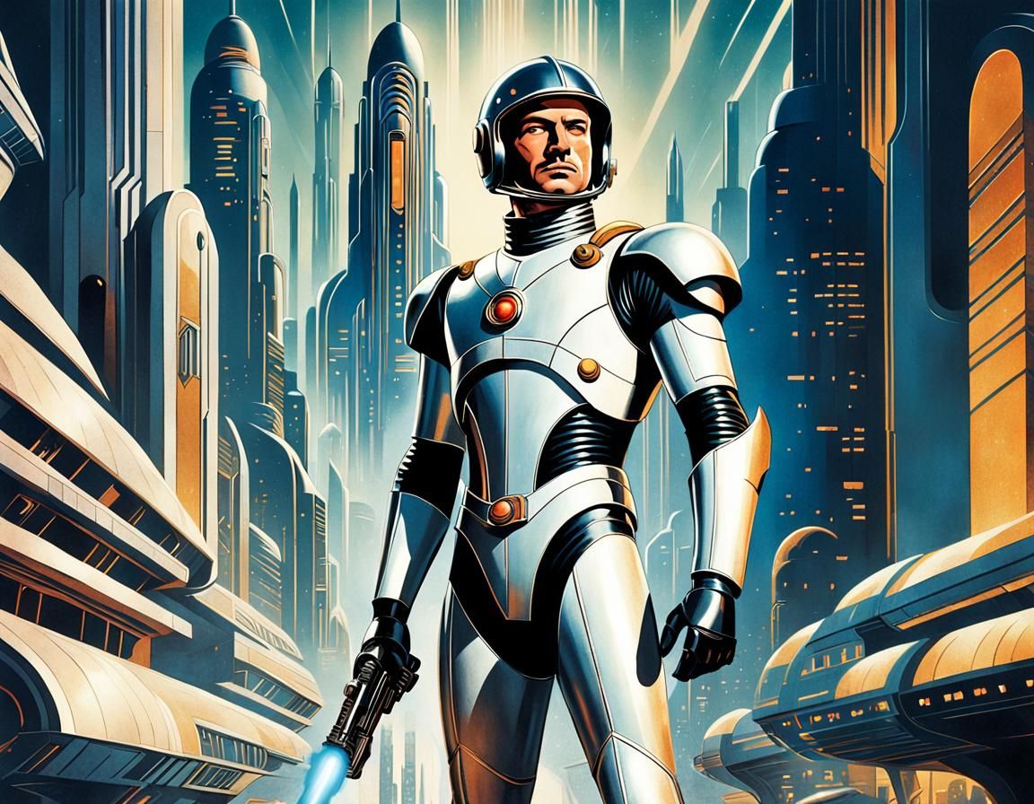 Buck Rogers in Retro-Futuristic Pulp Adventure