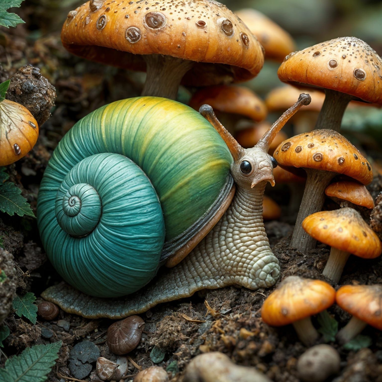 Snailmush: An AI Generated Hybrid