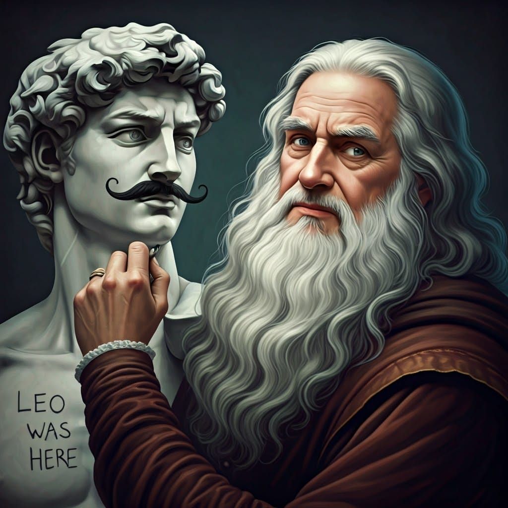 Da Vinci's David Prank: A Hyper-Realistic Renaissance Caper