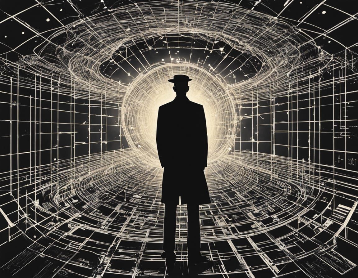 Mystical Cosmos with Radiant Core