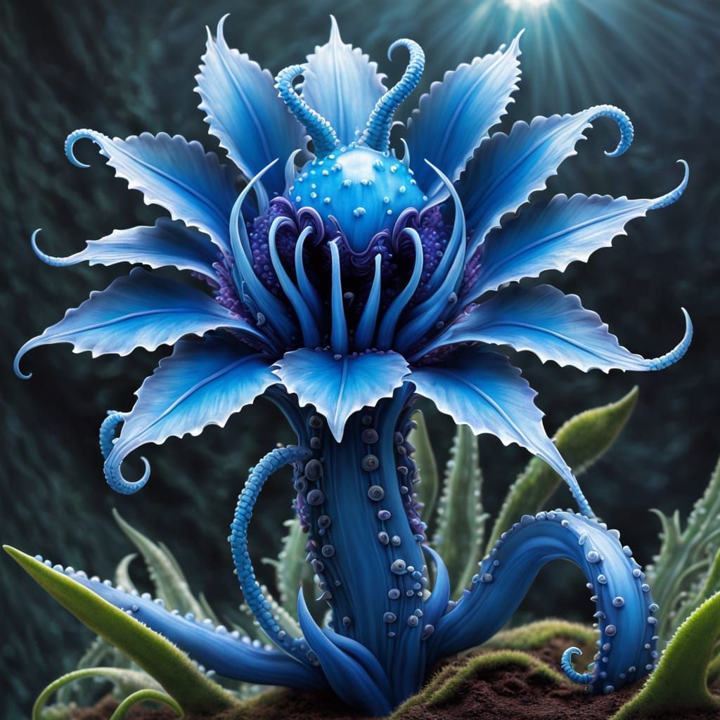 Alien Tentacle Flower