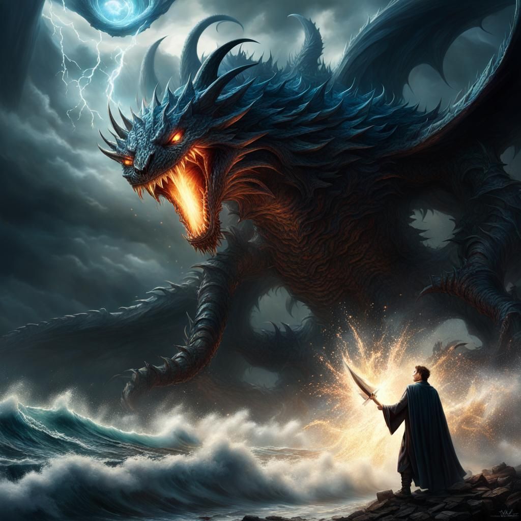 Mage's Spell: Unleashing Destructive Energy