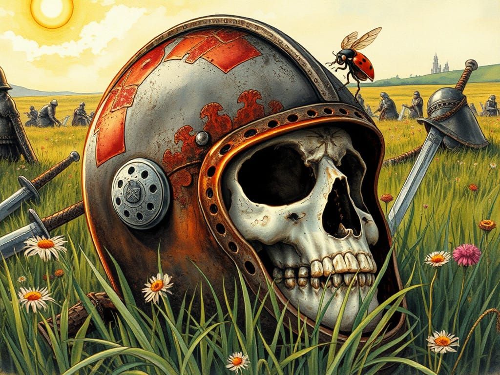 Medieval Battlefield in Bloom