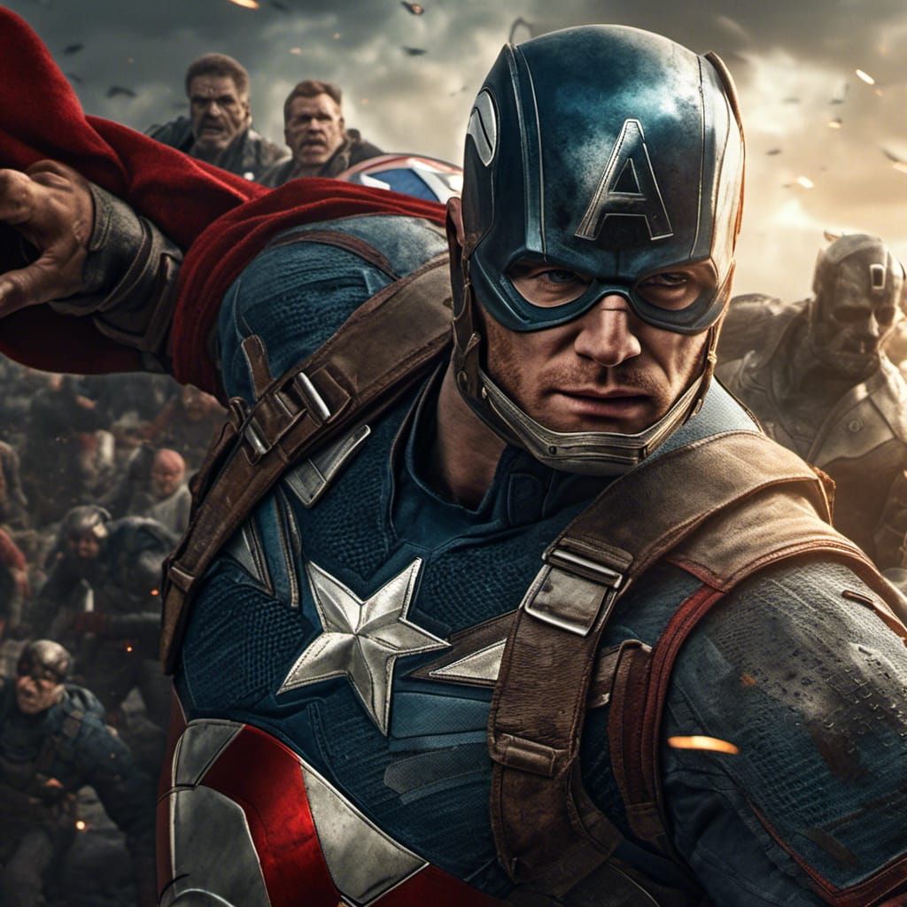 Captain America (Stephen Amell)