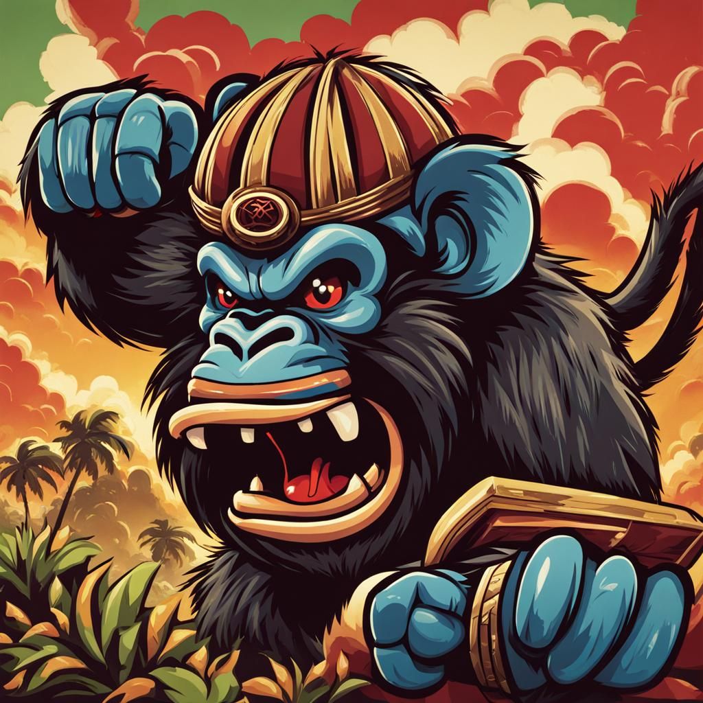 Angry Mokey Mokey Character