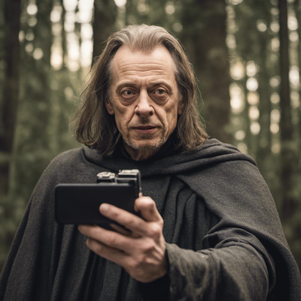 Steve Buscemi Selfies with Ringwraiths