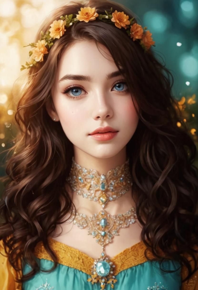 Portrait of a Beautiful Girl