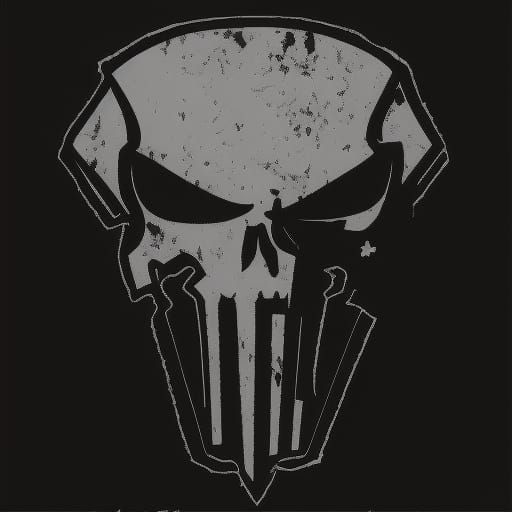 Punisher Logo: Symbol of War in Nuclear Fallout