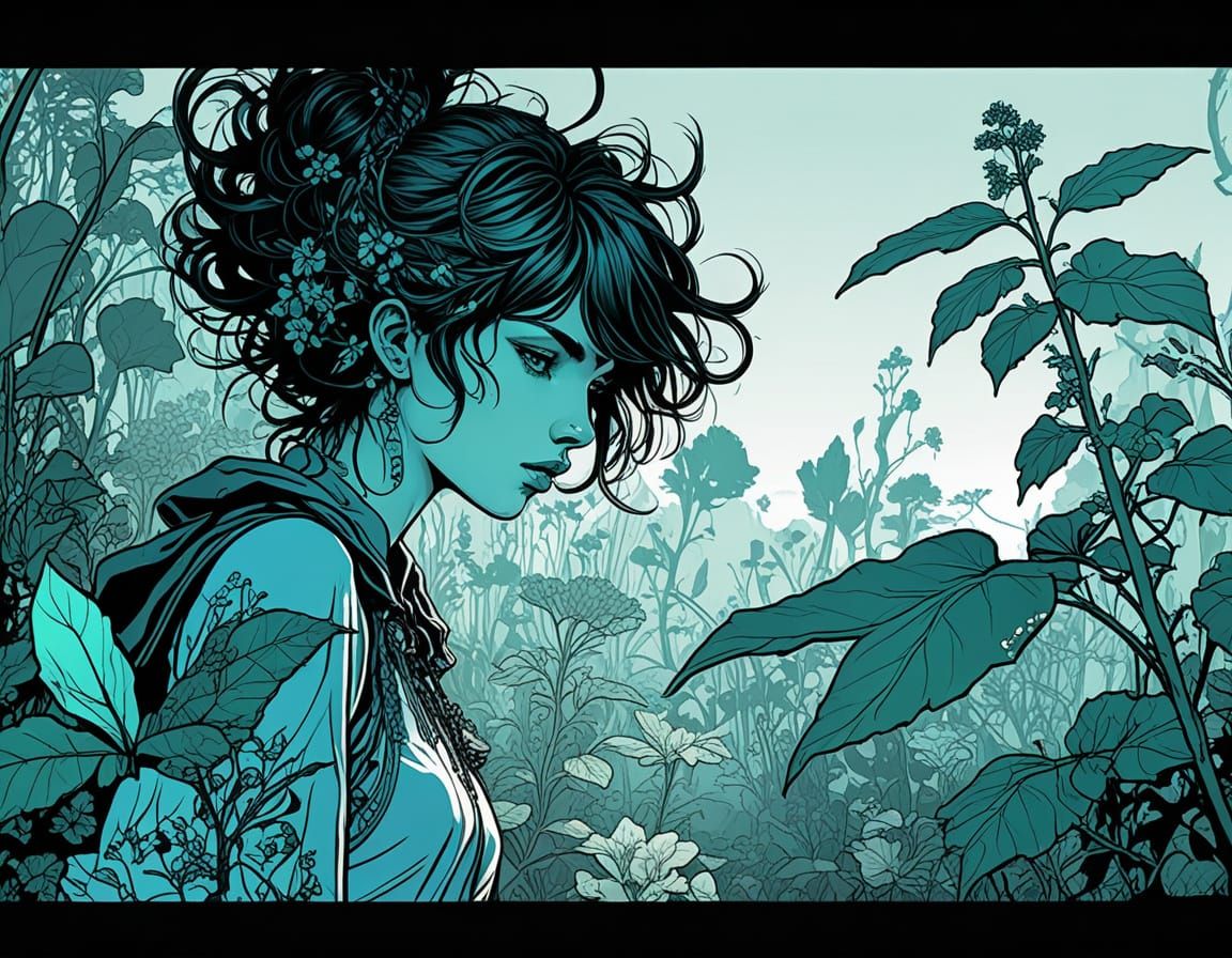 Punk Rock Botanist Cultivating Strange Plants