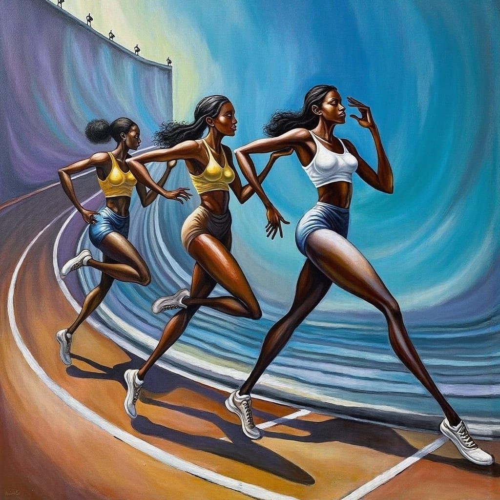 Black Women's Sprint: Surreal Olympic Victory