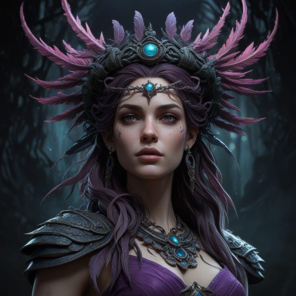 Mysterious Crown of Celtic Goddess Morrigan