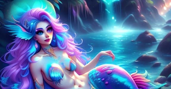 Pastel Mermaid 4, 1.5