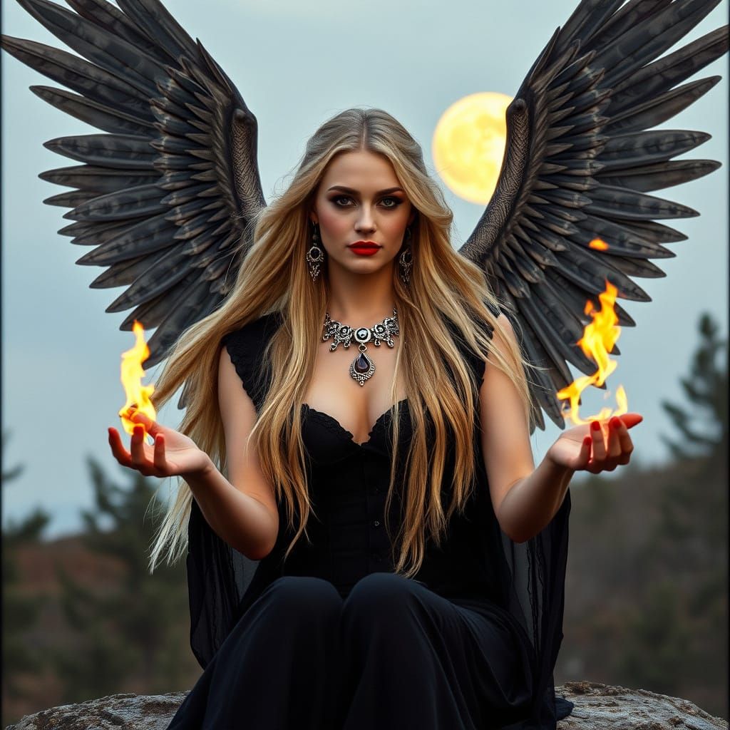 Goddess of Magic in Cinematic Splendor