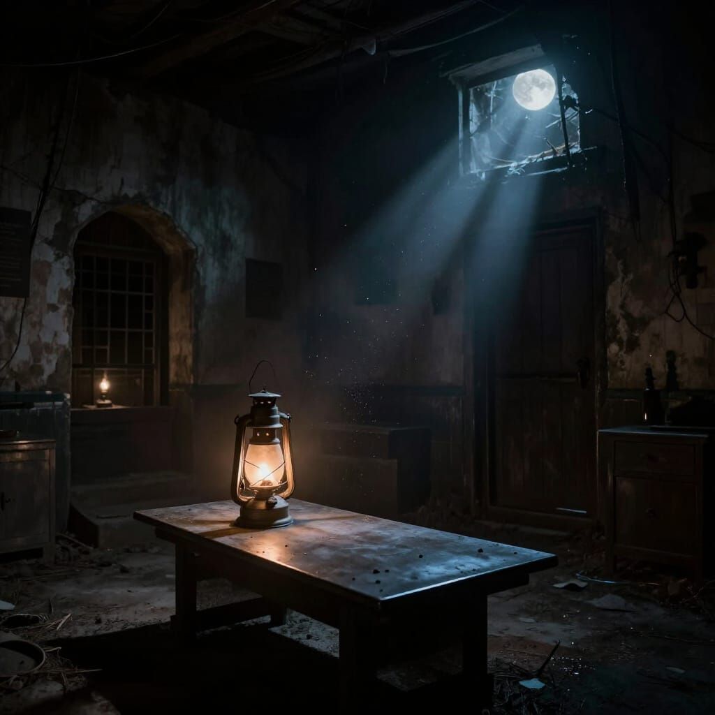 Morgue in Forgotten Chinese Village, Caravaggio Style