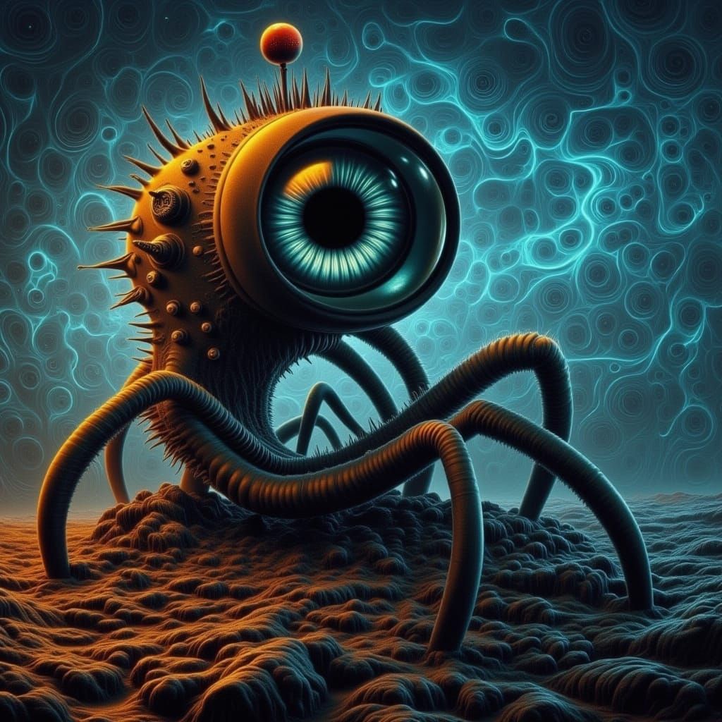 The Wondersmith: Arachnoculi in Fantasy Art