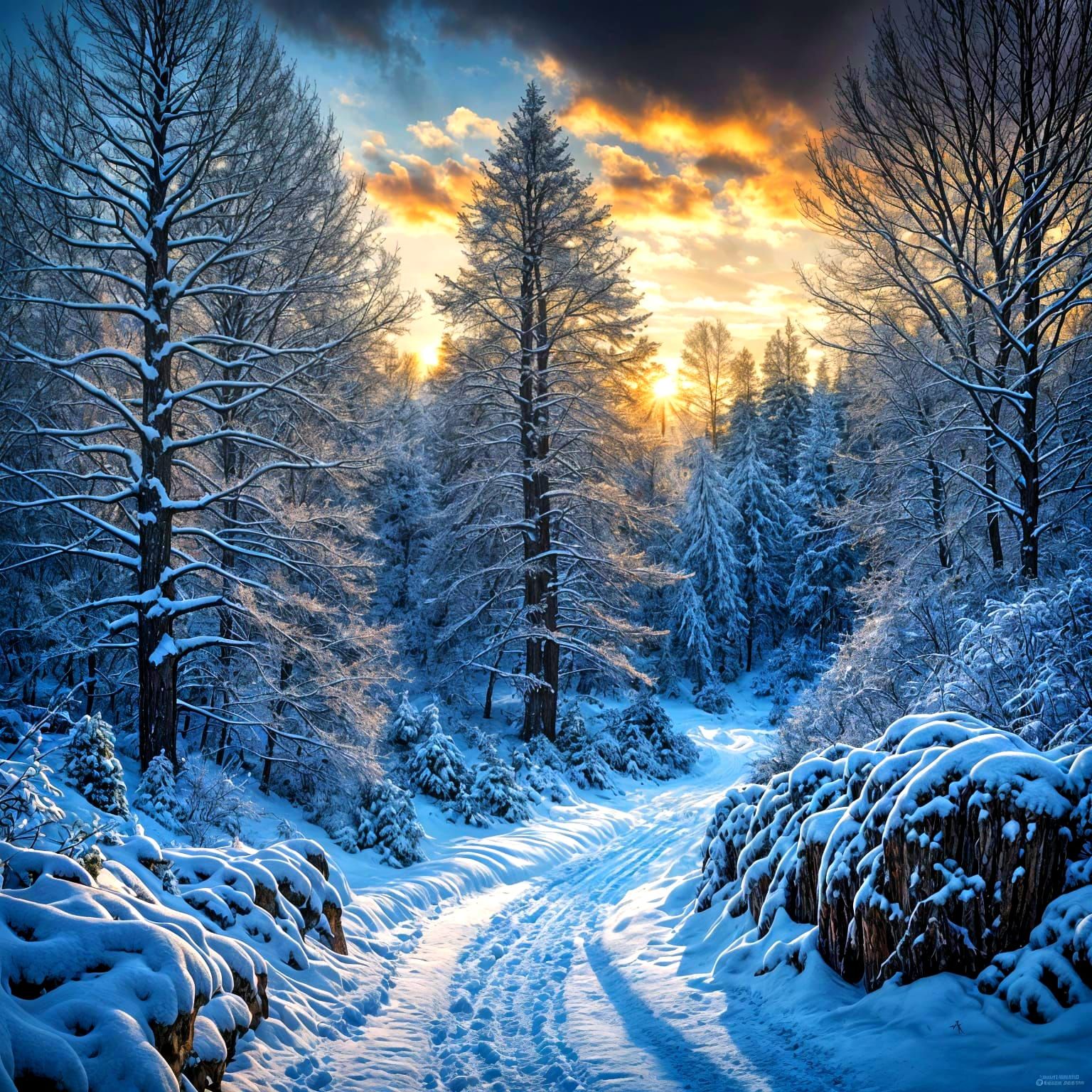 Welcome Yule: Winter Solstice in Hyperreal Detail