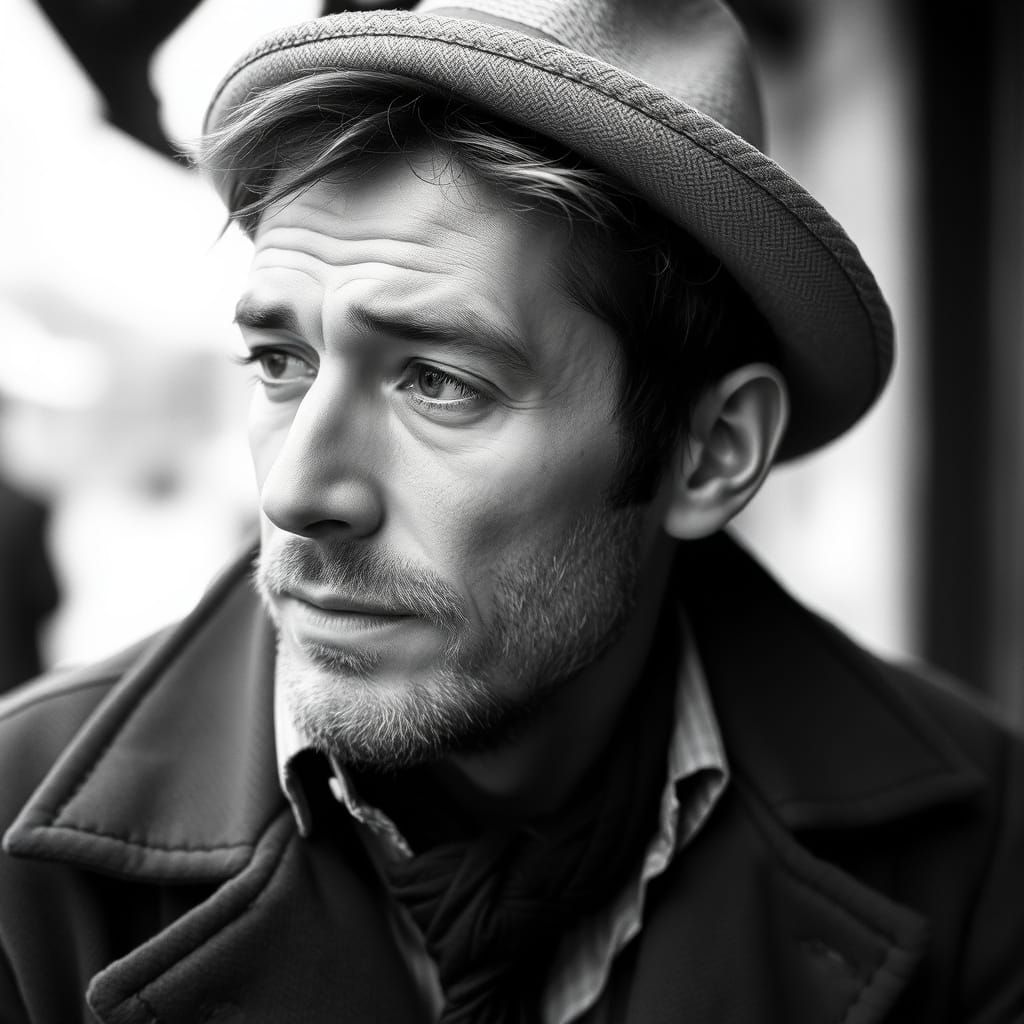 Nostalgic Portrait Evokes Classic Photography Style