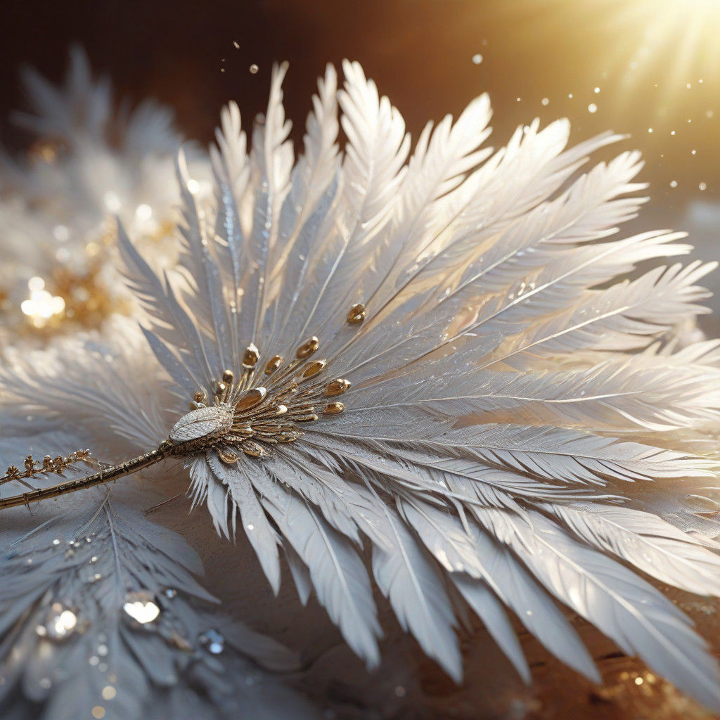 Luxurious Peacock Amidst Ruby Paradise