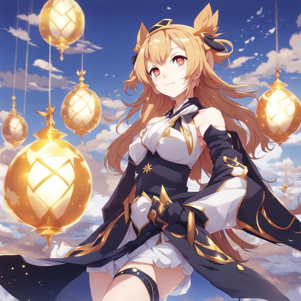 Genshin Impact Anime Key Visual Art