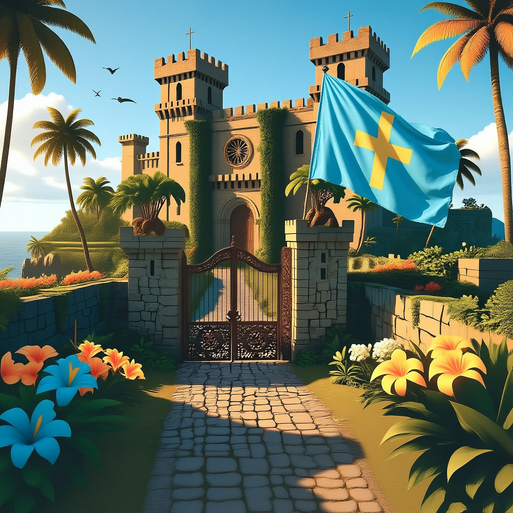 Tropical Fortress: Open Gates, Island Paradise