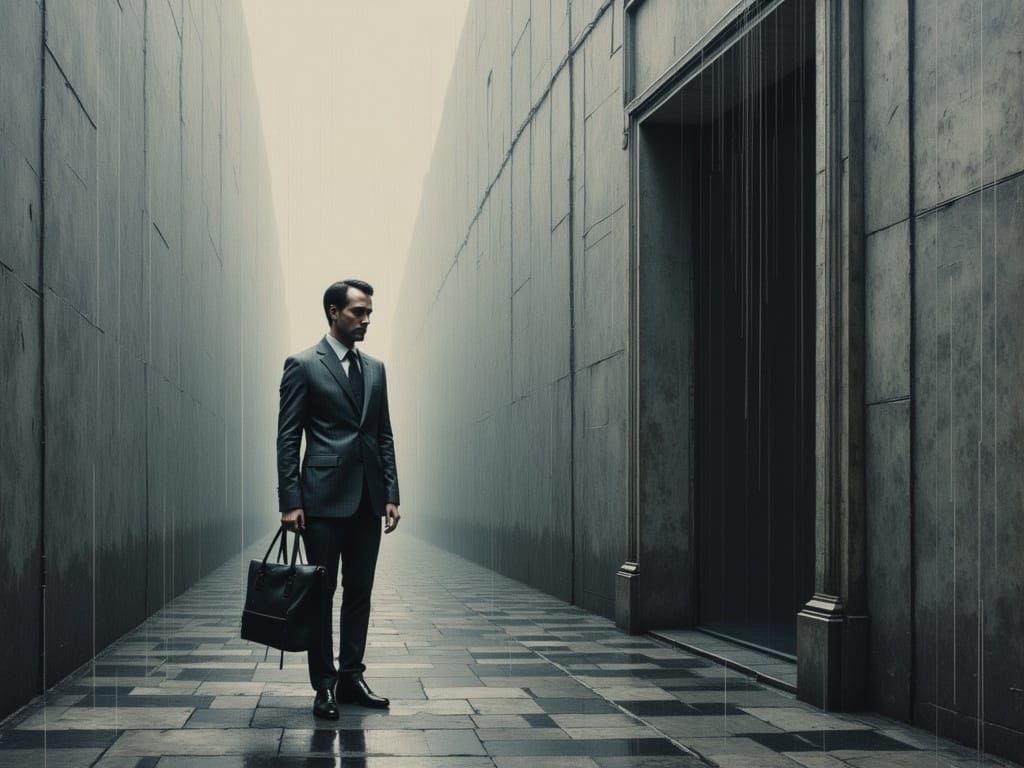 Melancholic Faces: An Oil Painting Inspired by Loss