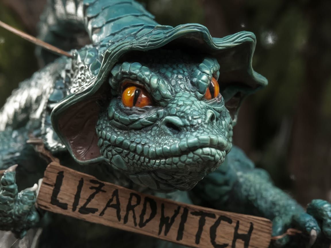 Lizard Witch, magic metal band