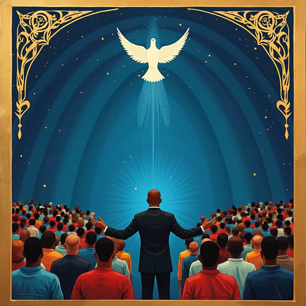 Visionary Dreamscape: Intimate Worship in a Futuristic Afrof...