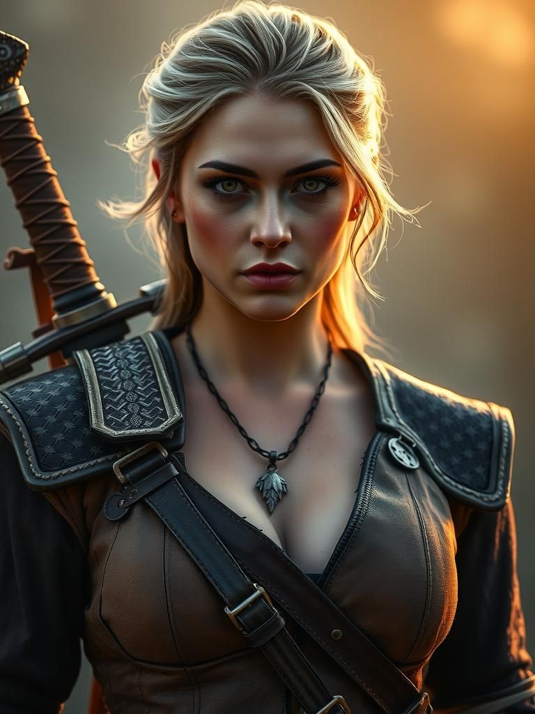 Ciri from The Witcher: Cinematic Portrait