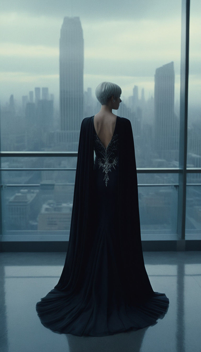 Mafia Boss in Lavish Office Setting