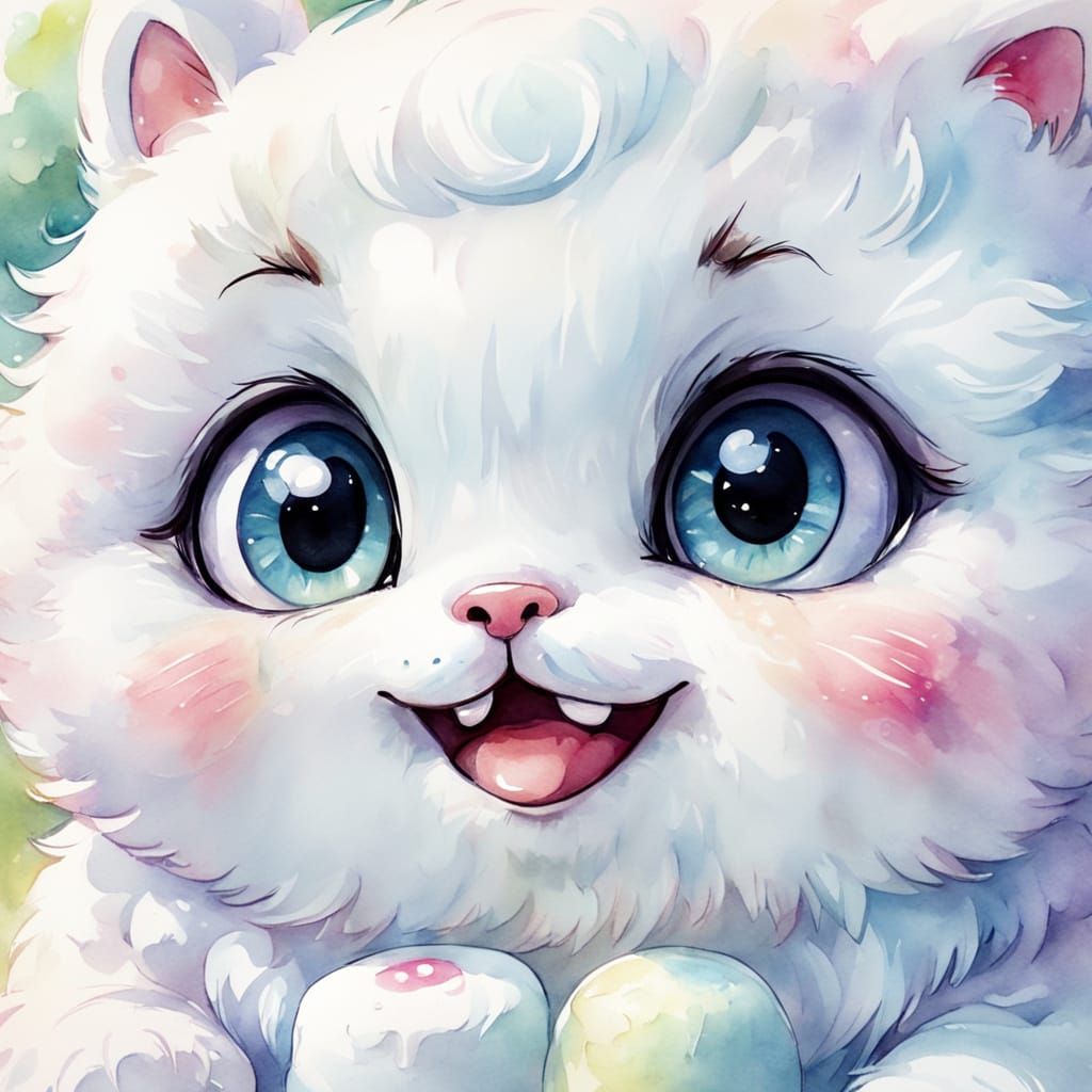 Marshmallow Kitty.