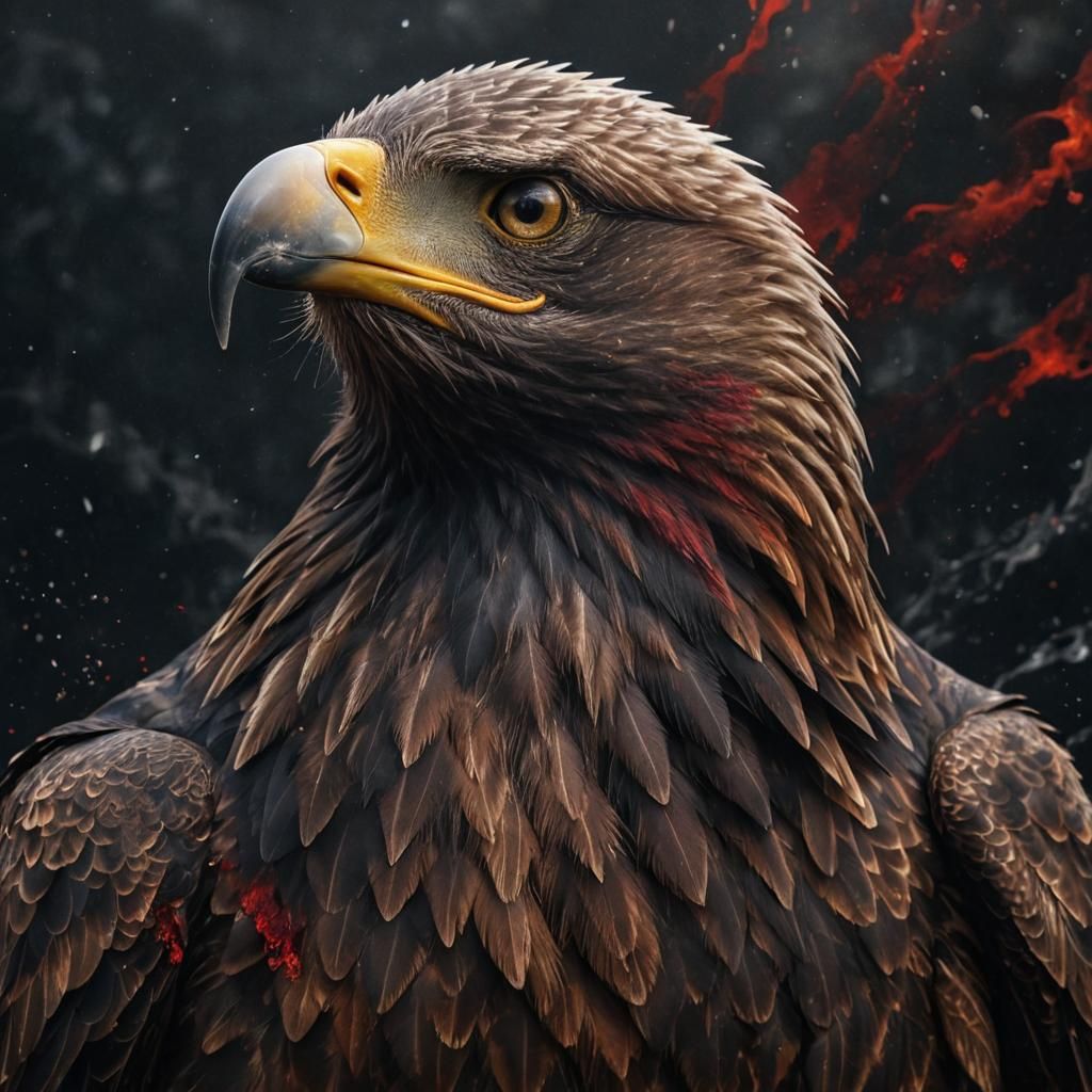 Elegant Dark Skies Vortex in Hyperrealistic Style