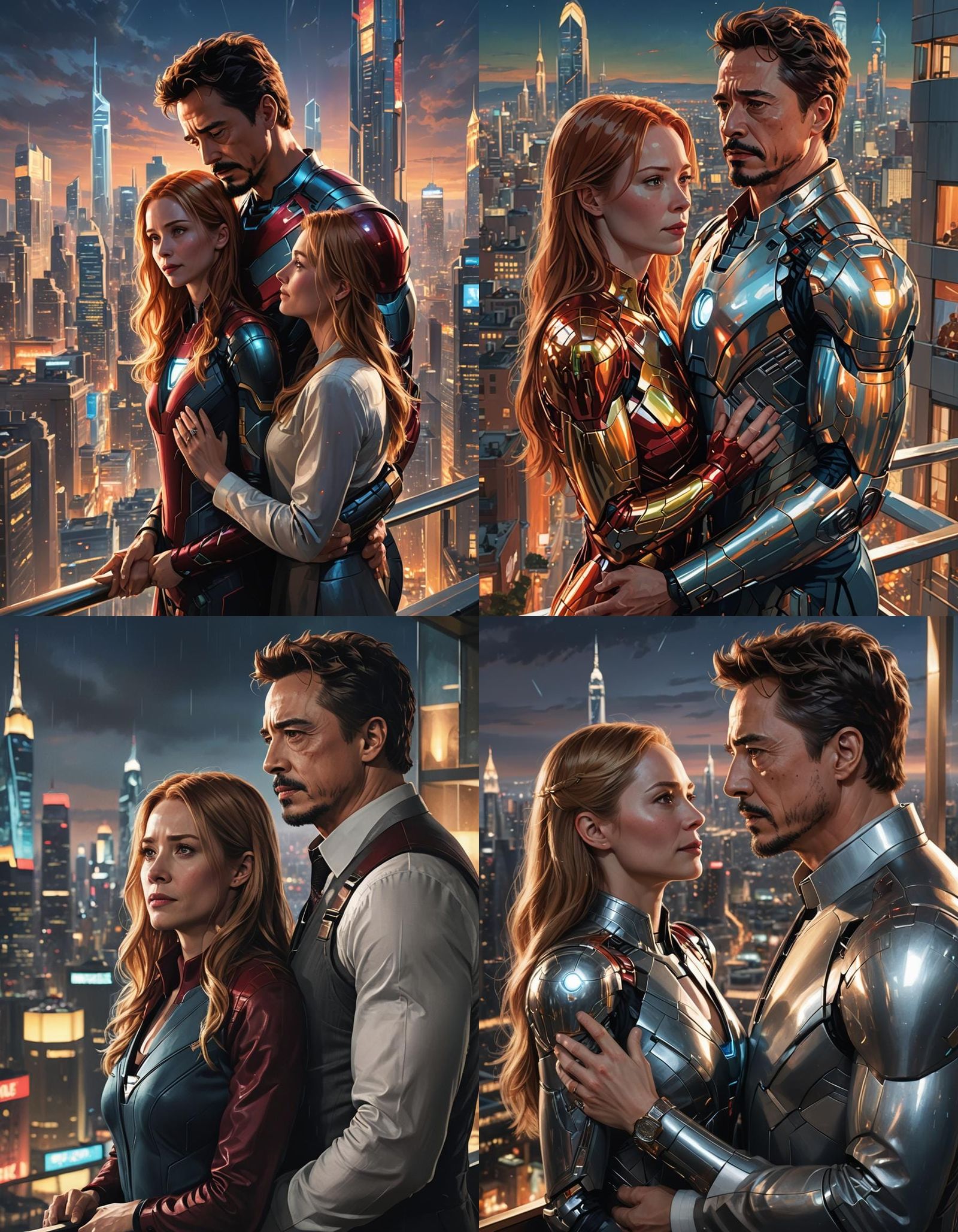 Romantic Moment: Tony Stark and Pepper Potts