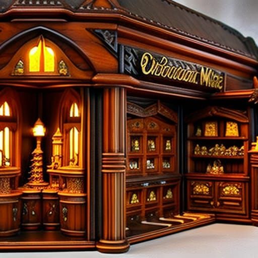 miniature of a Corner Magic Shop