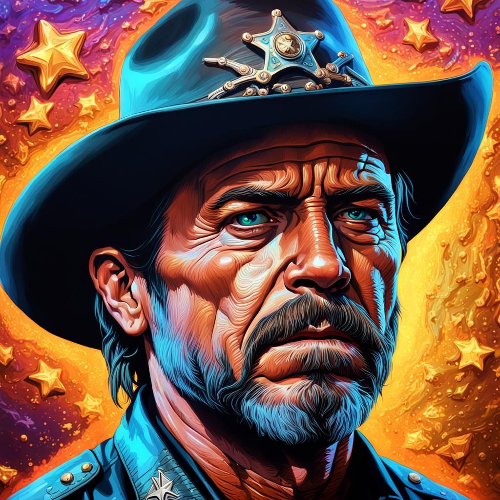 Holographic Wanted Poster in the Wild West