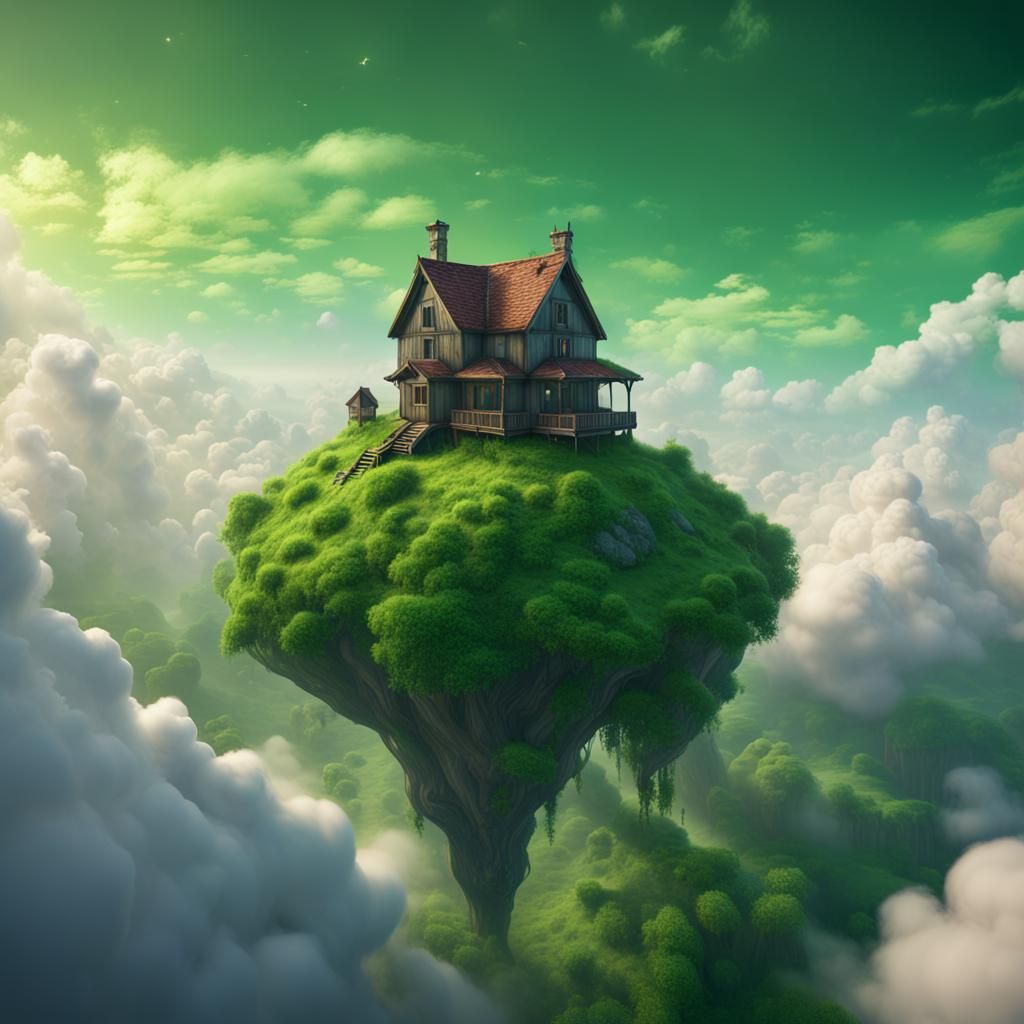 A Home Aloft: Fantasy Landscape in the Sky