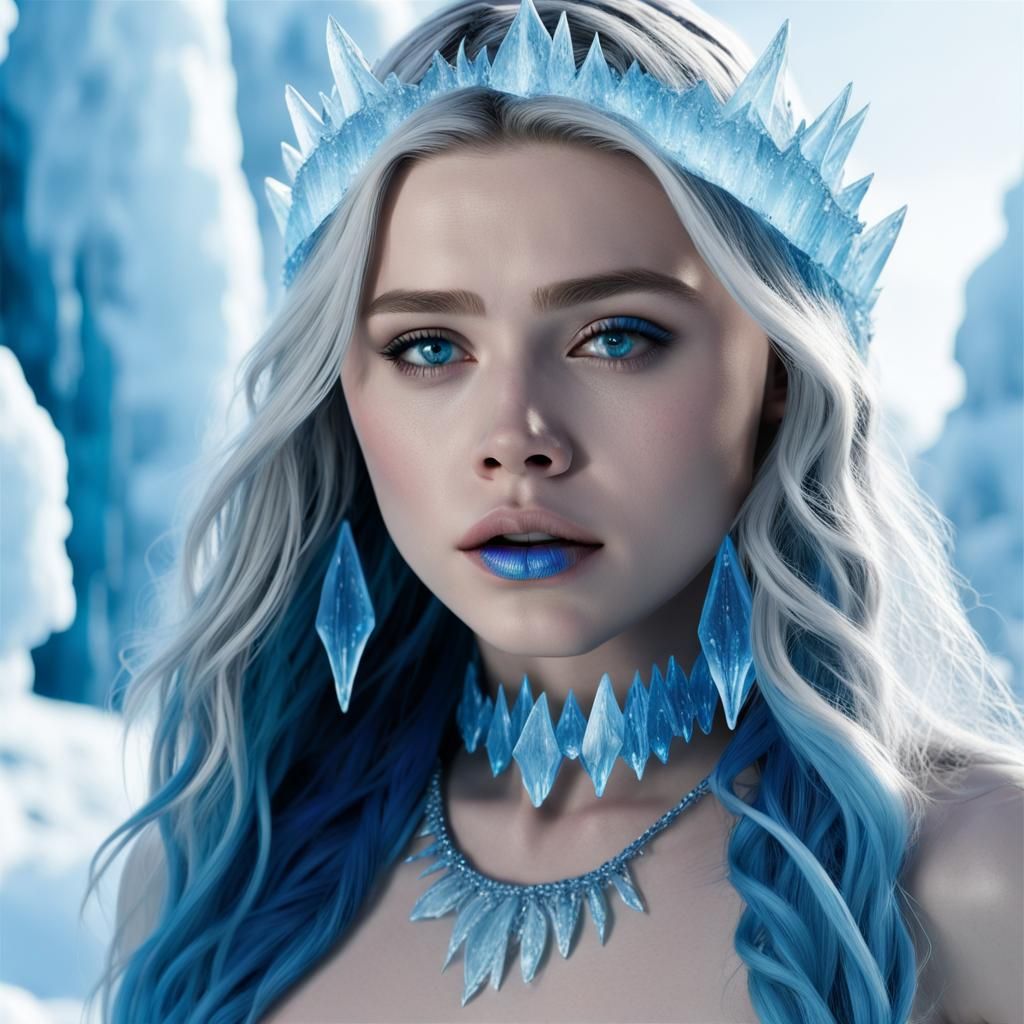 Ice Queen Warrior: Chloe Grace Moretz in Ice Kingdom