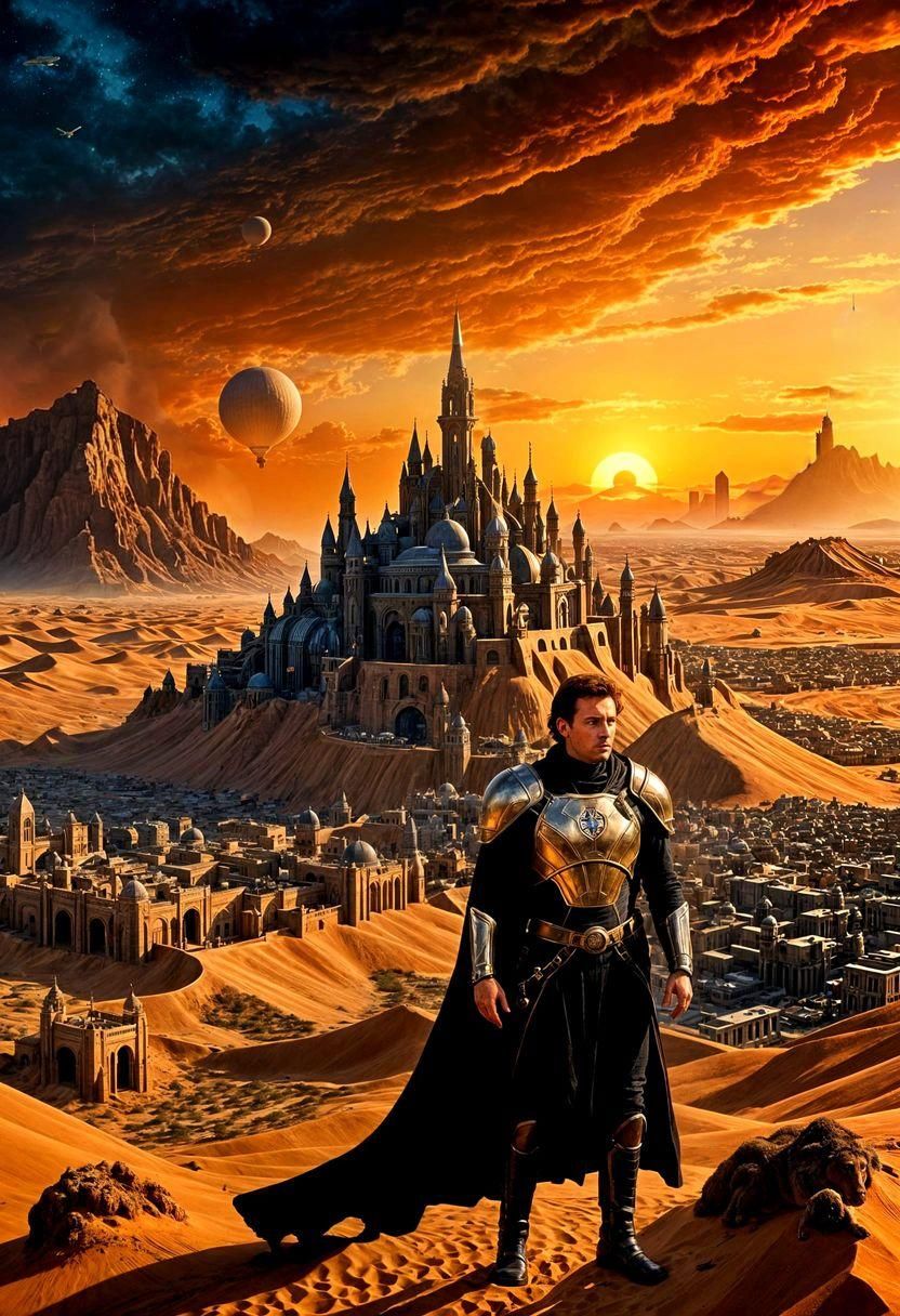 Arrakeen, Mount Idaho and the Distant Hagga Basin