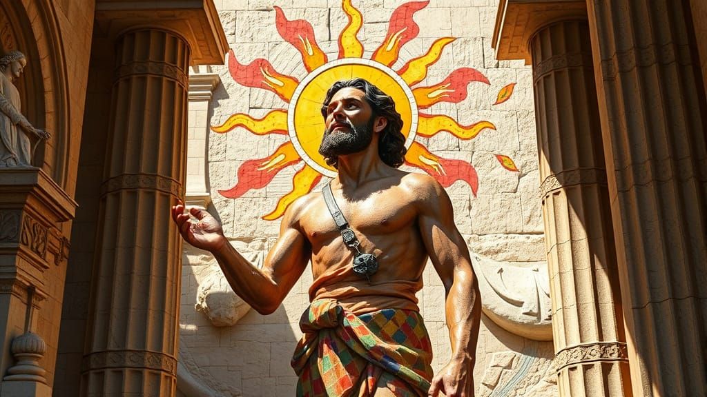 When an Angel that is dressed as a beggar asks, “Could you spare anything”