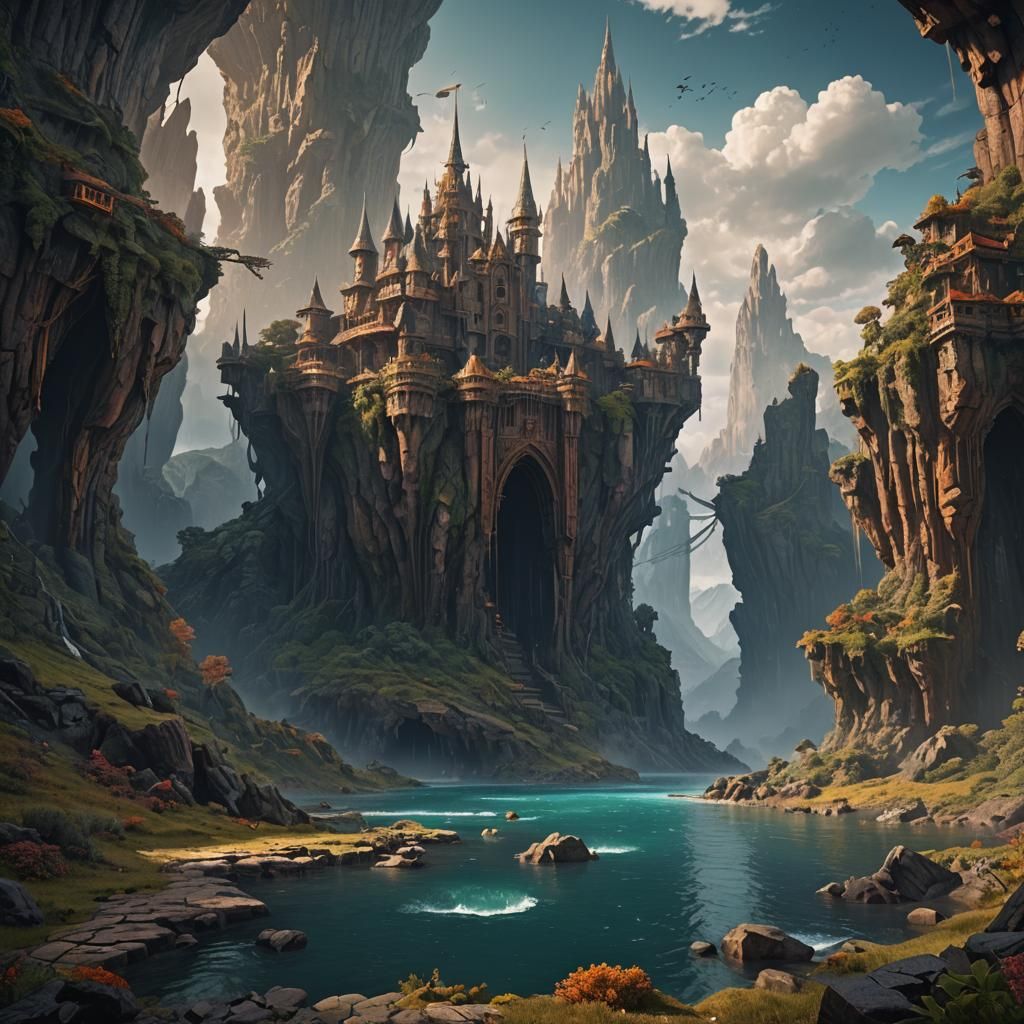 Fantastical Horizon in Deep Color